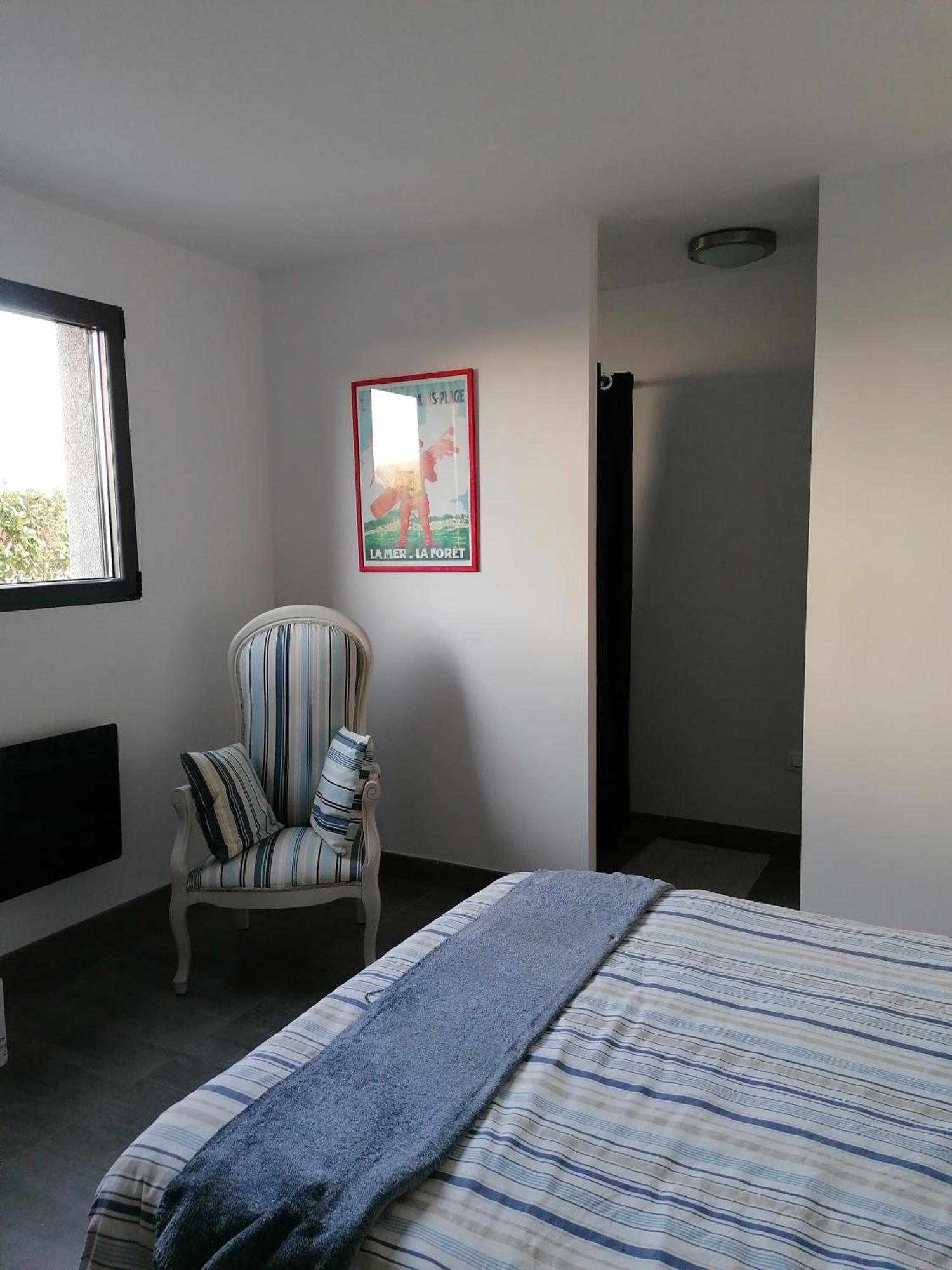 F2 Blanc Bleu Apartment Sainte-Marie
