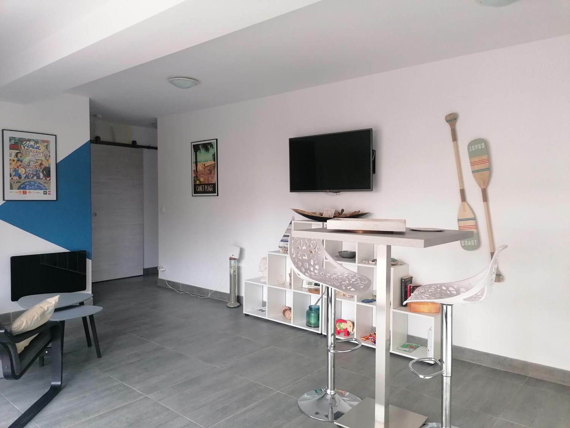 F2 Blanc Bleu Apartment